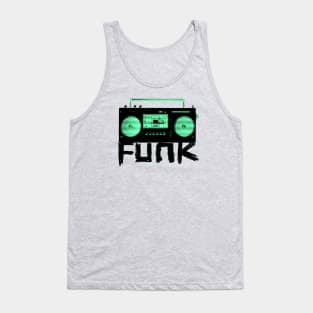 Funk, Music Vintage Funk Radio Tank Top